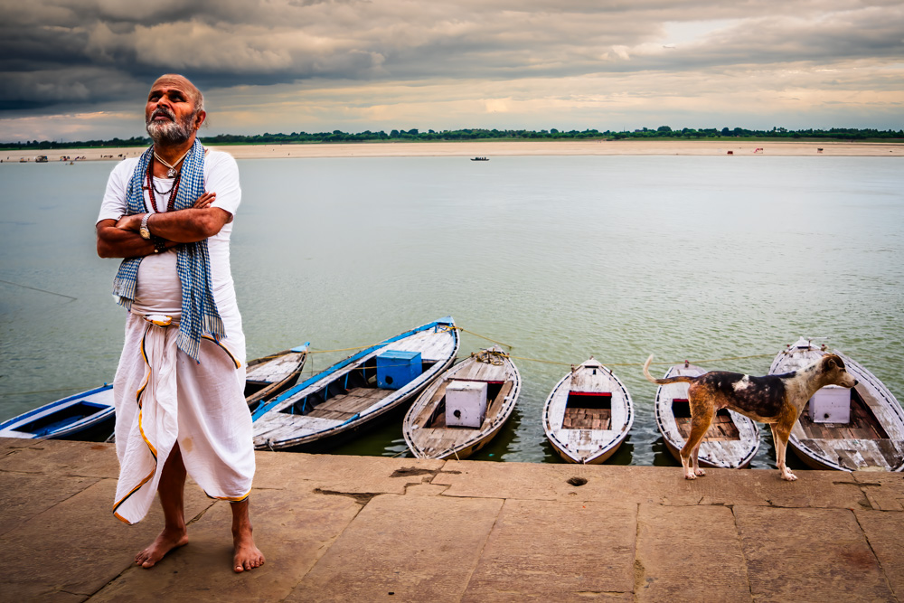 On the Ghats in Varanasi